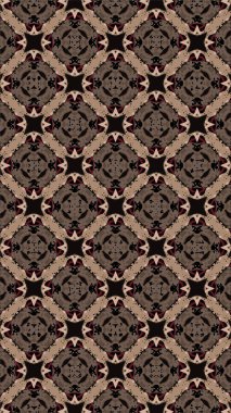 Süslü geometrik desen ve soyut çok renkli arka plan