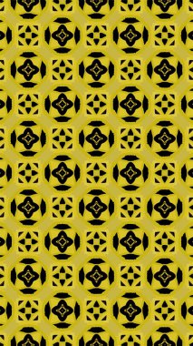 Süslü geometrik desen ve soyut çok renkli arka plan