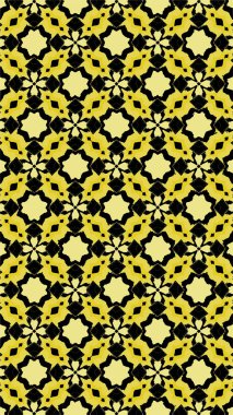 Süslü geometrik desen ve soyut çok renkli arka plan