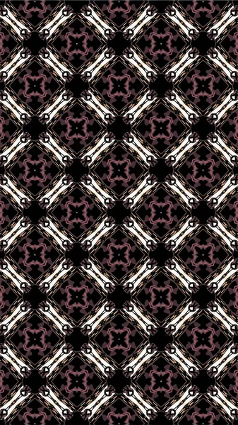 Padrão Geométrico Ornamentado Fundo Multicolorido Abstrato — Fotografia de Stock