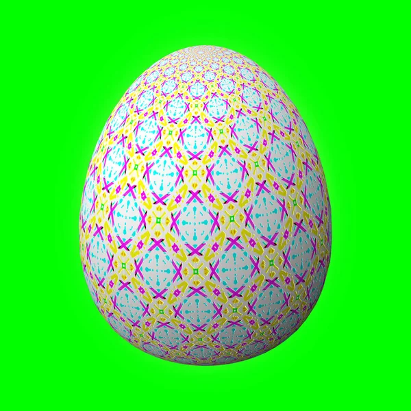 Feliz Pascua Frohe Ostern Huevo Pascua Artísticamente Diseñado Colorido Ilustración — Foto de Stock