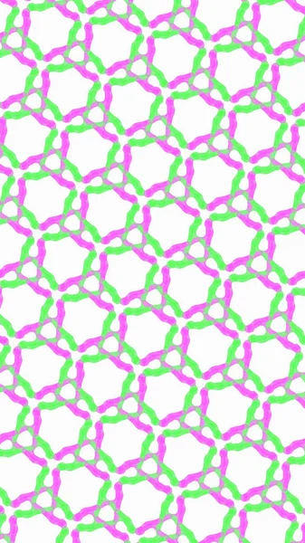 Süslü Geometrik Desen Soyut Renkli Arka Plan — Stok fotoğraf