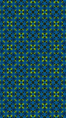 Süslü geometrik desen ve soyut çok renkli arka plan