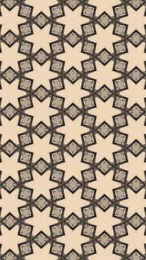 Süslü geometrik desen ve soyut çok renkli arka plan