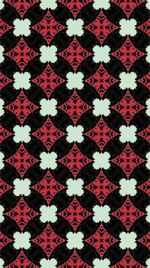 Süslü geometrik desen ve soyut çok renkli arka plan