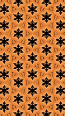 Süslü geometrik desen ve soyut çok renkli arka plan