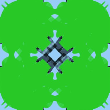 Desen kiremit, süslü geometrik desen ve soyut renkli arka plan