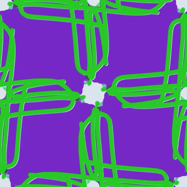 Шаблон Плитка Декоративный Геометрический Узор Абстрактный Цветной Фон — стоковое фото
