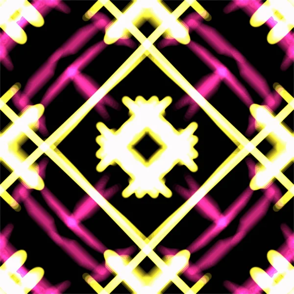 Patroon Tegel Sierlijke Geometrische Patroon Abstract Gekleurde Achtergrond — Stockfoto