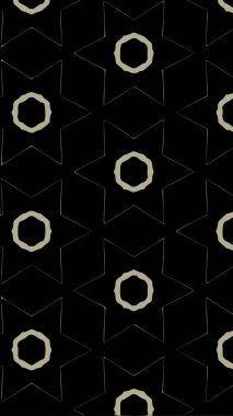 Süslü geometrik desen ve soyut çok renkli arka plan