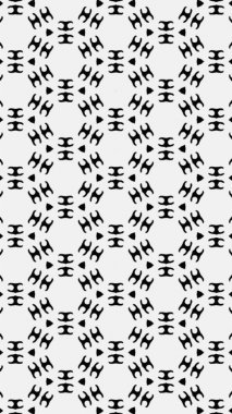 Süslü geometrik desen ve soyut renkli arka plan