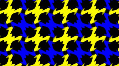 Süslü geometrik desen ve ustaca soyut çok renkli arka plan