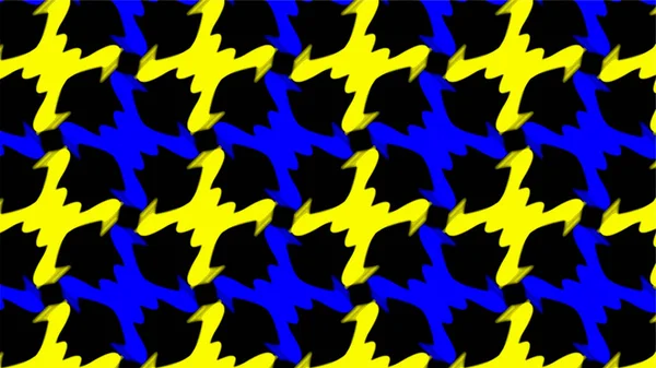 Süslü geometrik desen ve ustaca soyut çok renkli arka plan