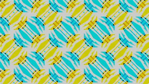Motif Géométrique Orné Fond Multicolore Artistiquement Abstrait — Photo