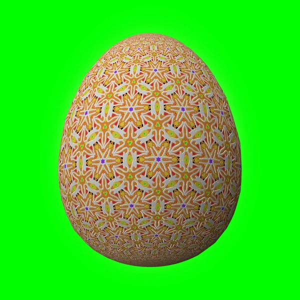 Happy Easter Frohe Ostern Pomysłowo Zaprojektowane Kolorowe Easter Egg Ilustracja — Zdjęcie stockowe