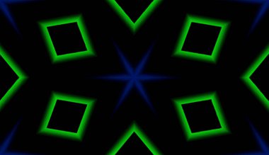 Süslü geometrik desen ve ustaca soyut çok renkli arka plan