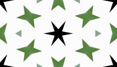 Süslü geometrik desen ve ustaca soyut çok renkli arka plan