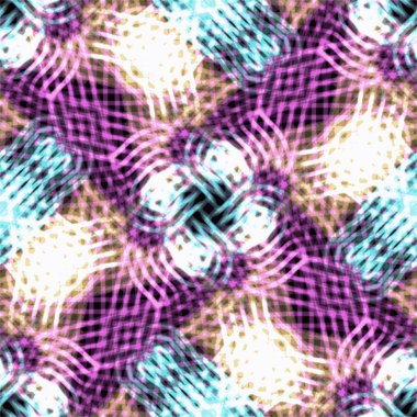 Desen kiremit, süslü geometrik desen ve soyut renkli arka plan