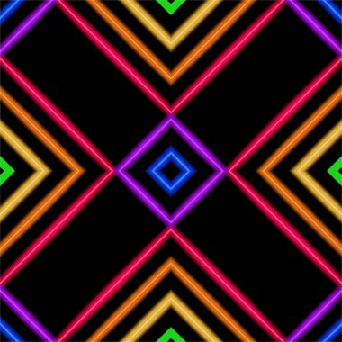 Desen kiremit, süslü geometrik desen ve soyut renkli arka plan