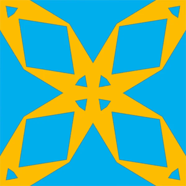Padrão Azulejo Padrão Geométrico Ornamentado Fundo Colorido Abstrato — Fotografia de Stock