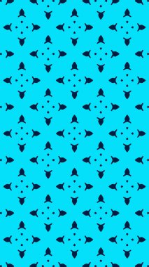 Süslü geometrik desen ve iki tonlu soyut arka plan