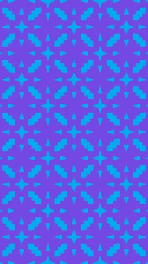 Süslü geometrik desen ve iki tonlu soyut arka plan