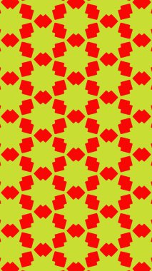 Süslü geometrik desen ve iki tonlu soyut arka plan