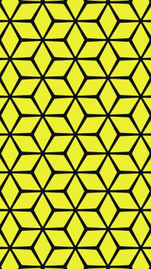 Süslü geometrik desen ve iki tonlu soyut arka plan