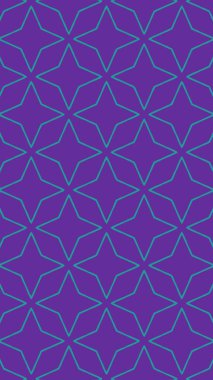 Süslü geometrik desen ve iki tonlu soyut arka plan