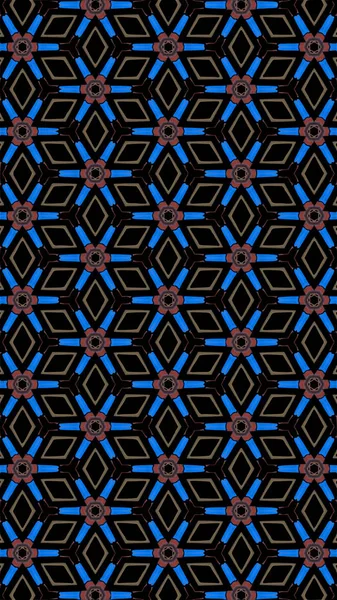 Sierlijke Geometrische Patroon Abstracte Gekleurde Achtergrond — Stockfoto