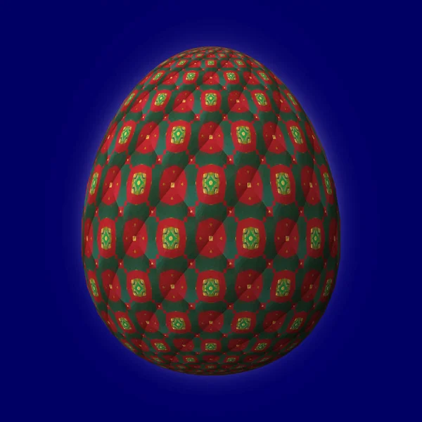 Joyeux Pâques Frohe Ostern Oeuf Pâques Conçu Avec Art Coloré — Photo