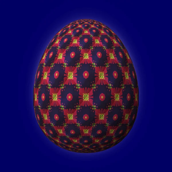 Feliz Pascua Frohe Ostern Huevo Pascua Artísticamente Diseñado Colorido Ilustración — Foto de Stock