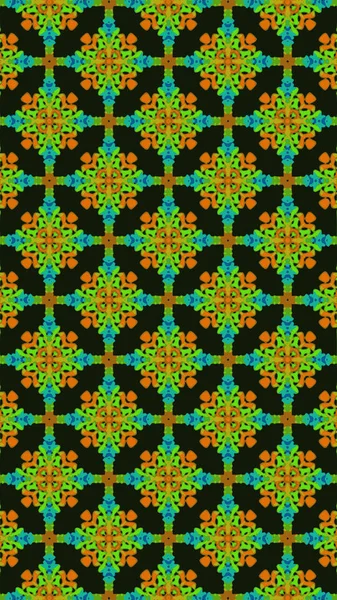 Περίτεχνο Γεωμετρικό Μοτίβο Και Αφηρημένο Χρωματιστό Φόντο — Φωτογραφία Αρχείου