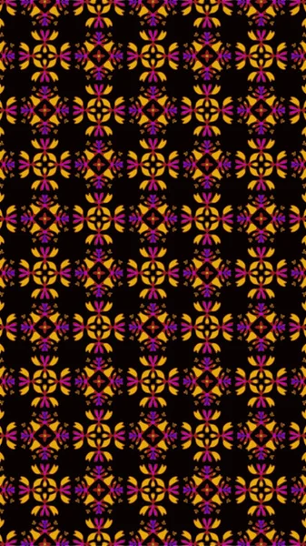 Ornate Geometric Pattern Abstract Colored Background — Stock Photo, Image