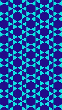 Süslü geometrik desen ve iki tonlu soyut arka plan