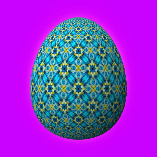 Feliz Páscoa Frohe Ostern Ovo Páscoa Artisticamente Projetado Colorido Ilustração — Fotografia de Stock