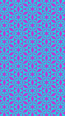 Süslü geometrik desen ve iki tonlu soyut arka plan