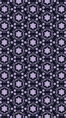 Süslü geometrik desen ve iki tonlu soyut arka plan