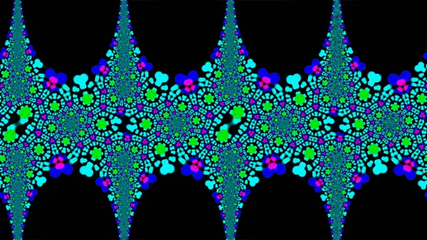 Украшенный Геометрический Узор Искусно Абстрактный Многоцветный Фон — стоковое фото