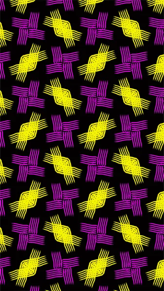 Motif Géométrique Orné Fond Abstrait Multicolore — Photo
