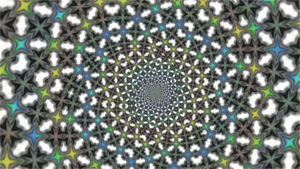 Zdobený Geometrický Vzorek Výtvarně Abstraktní Vícebarevné Pozadí — Stock fotografie