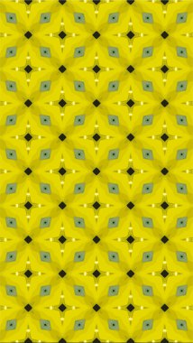 Süslü geometrik desen ve soyut renkli arka plan