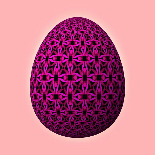 Happy Easter Frohe Ostern Pomysłowo Zaprojektowane Kolorowe Easter Egg Ilustracja — Zdjęcie stockowe