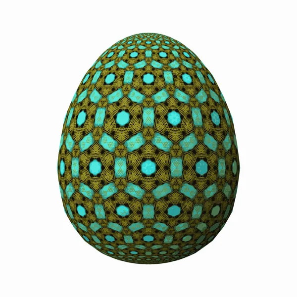 Happy Easter Frohe Ostern Pomysłowo Zaprojektowane Kolorowe Easter Egg Ilustracja — Zdjęcie stockowe