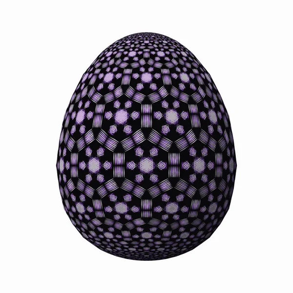 Happy Easter Frohe Ostern Artfully Designed Colorful Easter Egg Illustration — Stock Photo, Image