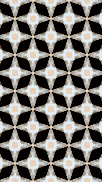 Modello Geometrico Decorato Sfondo Colorato Astratto — Foto Stock