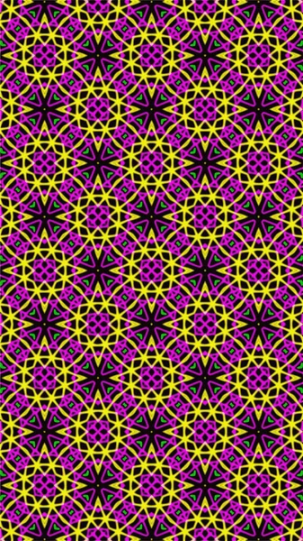 Ornate Pola Geometris Dan Abstrak Warna Latar Belakang — Stok Foto