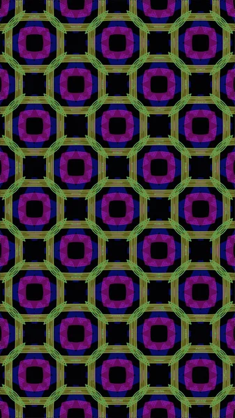 Ornate Geometric Pattern Abstract Multicolored Background — Stock Photo, Image