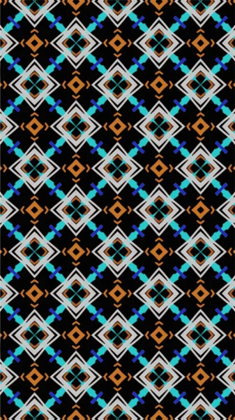 Ornate Geometric Pattern Abstract Colored Background — Stock Photo, Image