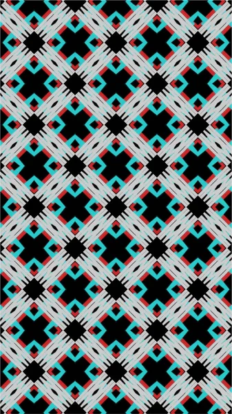 Ornate Geometric Pattern Abstract Colored Background — Stock Photo, Image